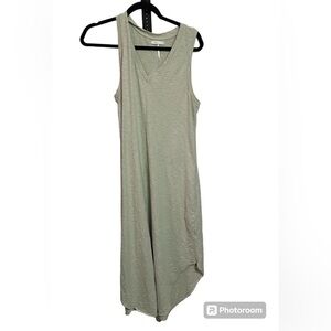 StitchDrop  Green Asymmetrical Dress Sz Med